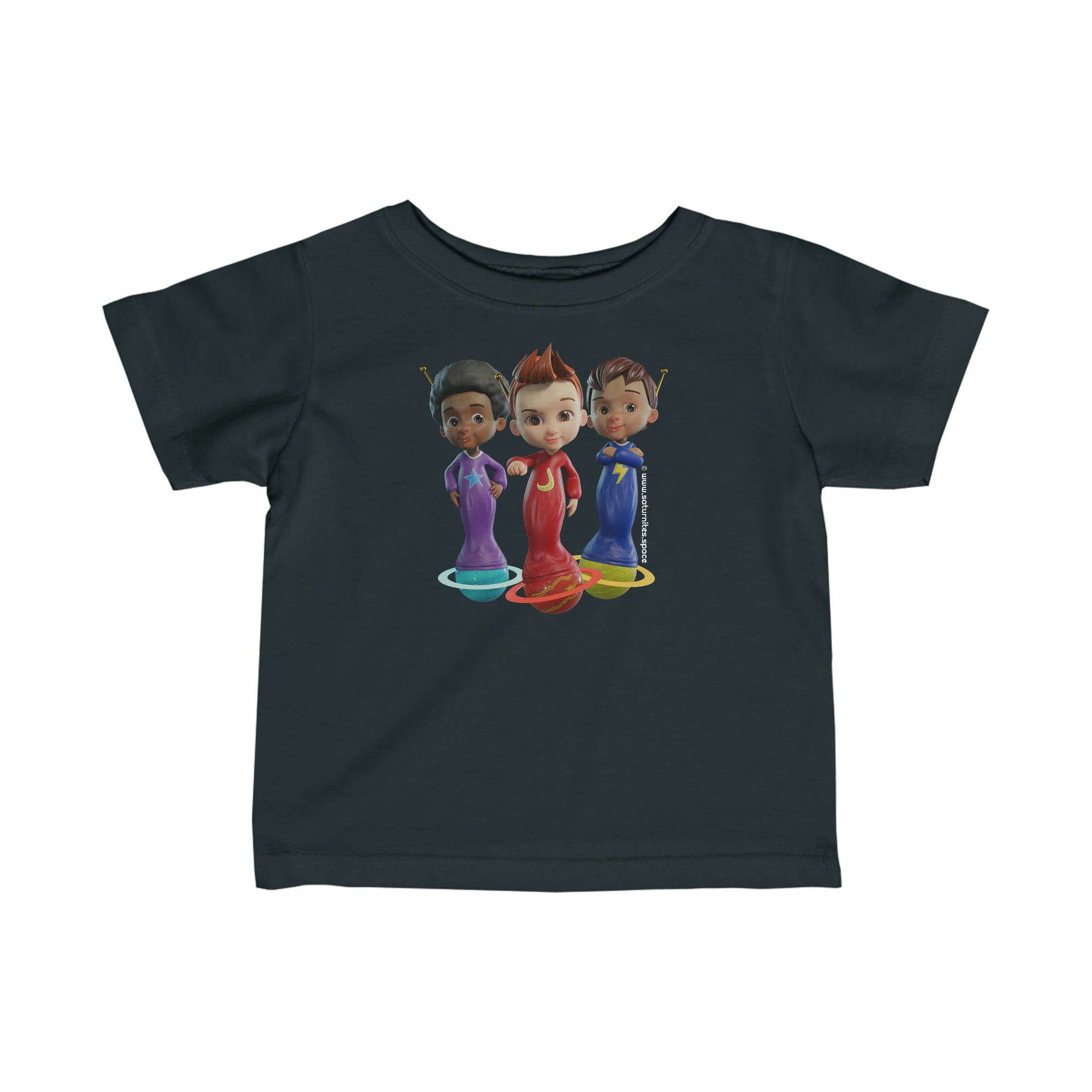 Saturnites Infant T-Shirt - Keeler, Ether, Chrysalis
