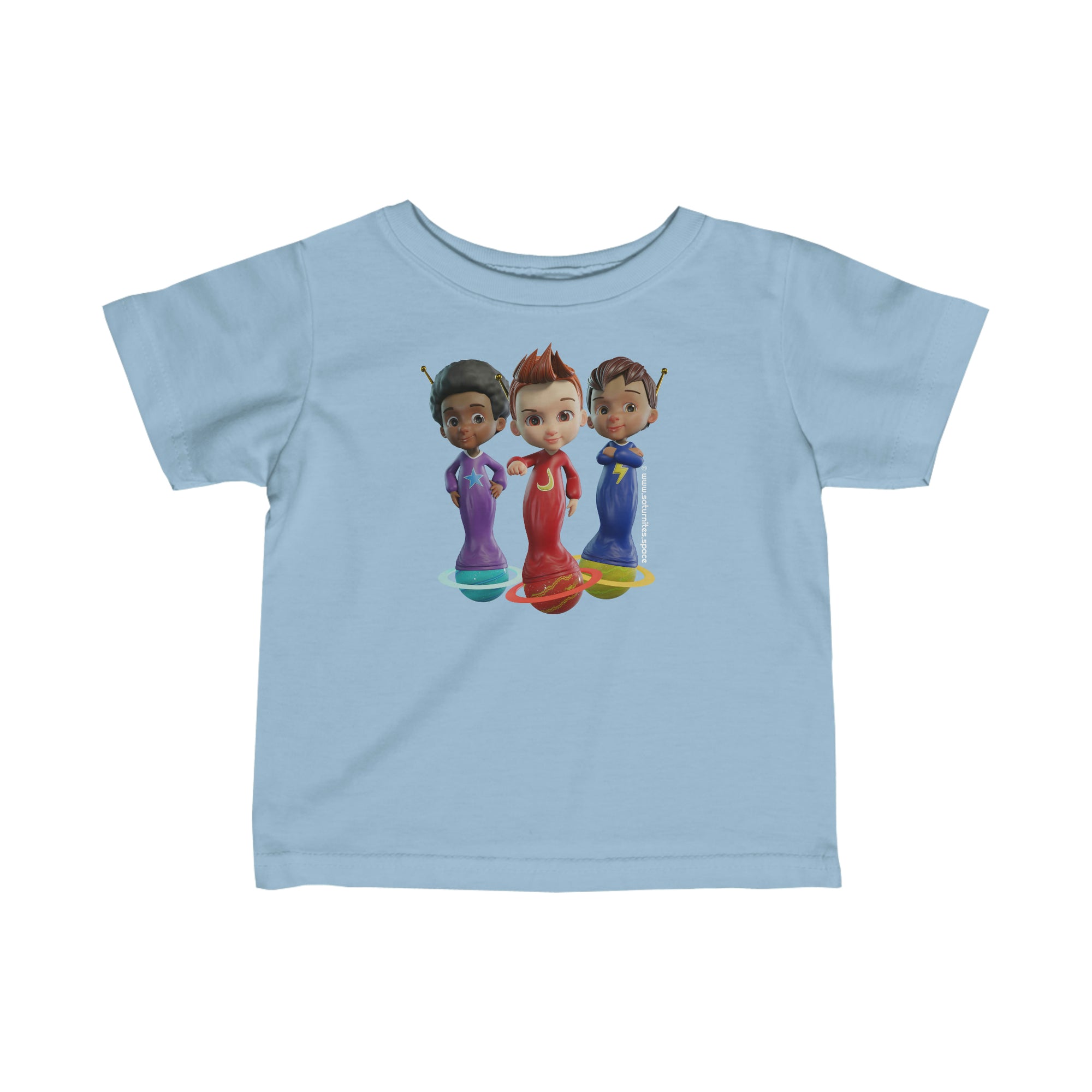 Saturnites Infant T-Shirt - Keeler, Ether, Chrysalis