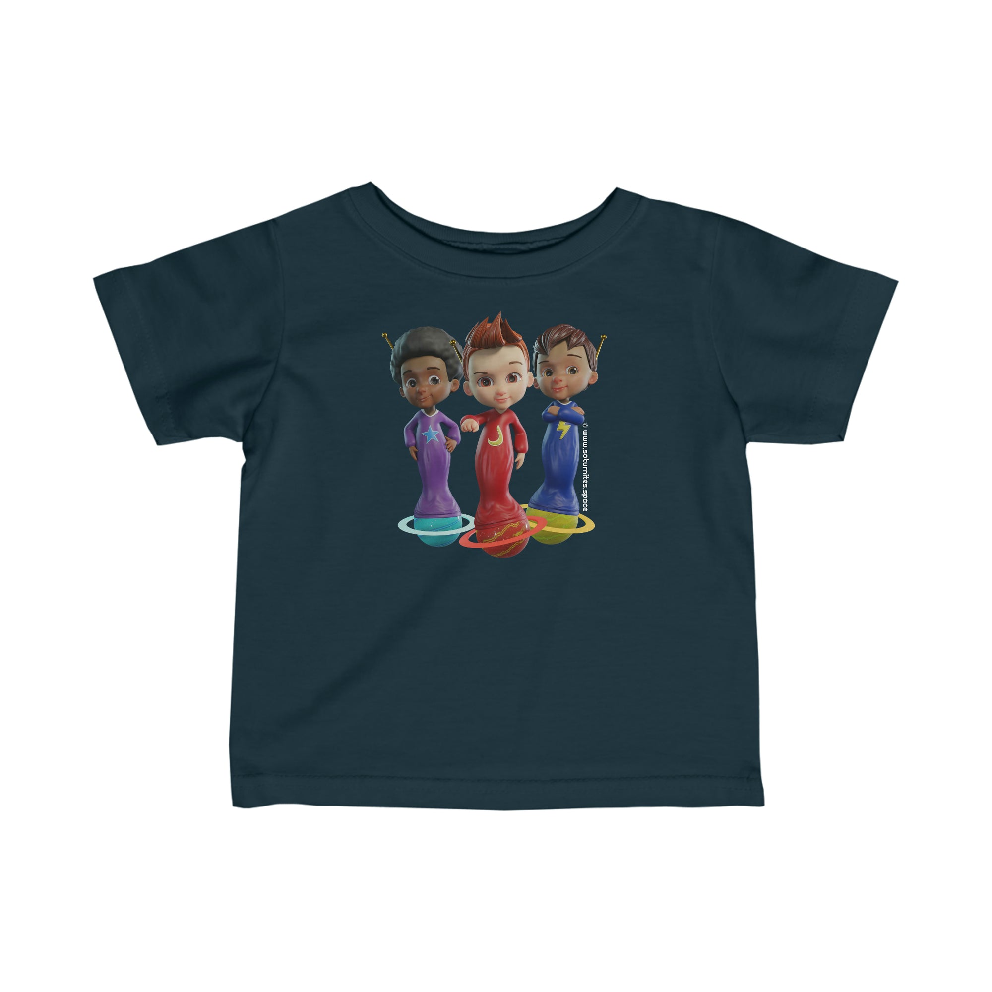 Saturnites Infant T-Shirt - Keeler, Ether, Chrysalis