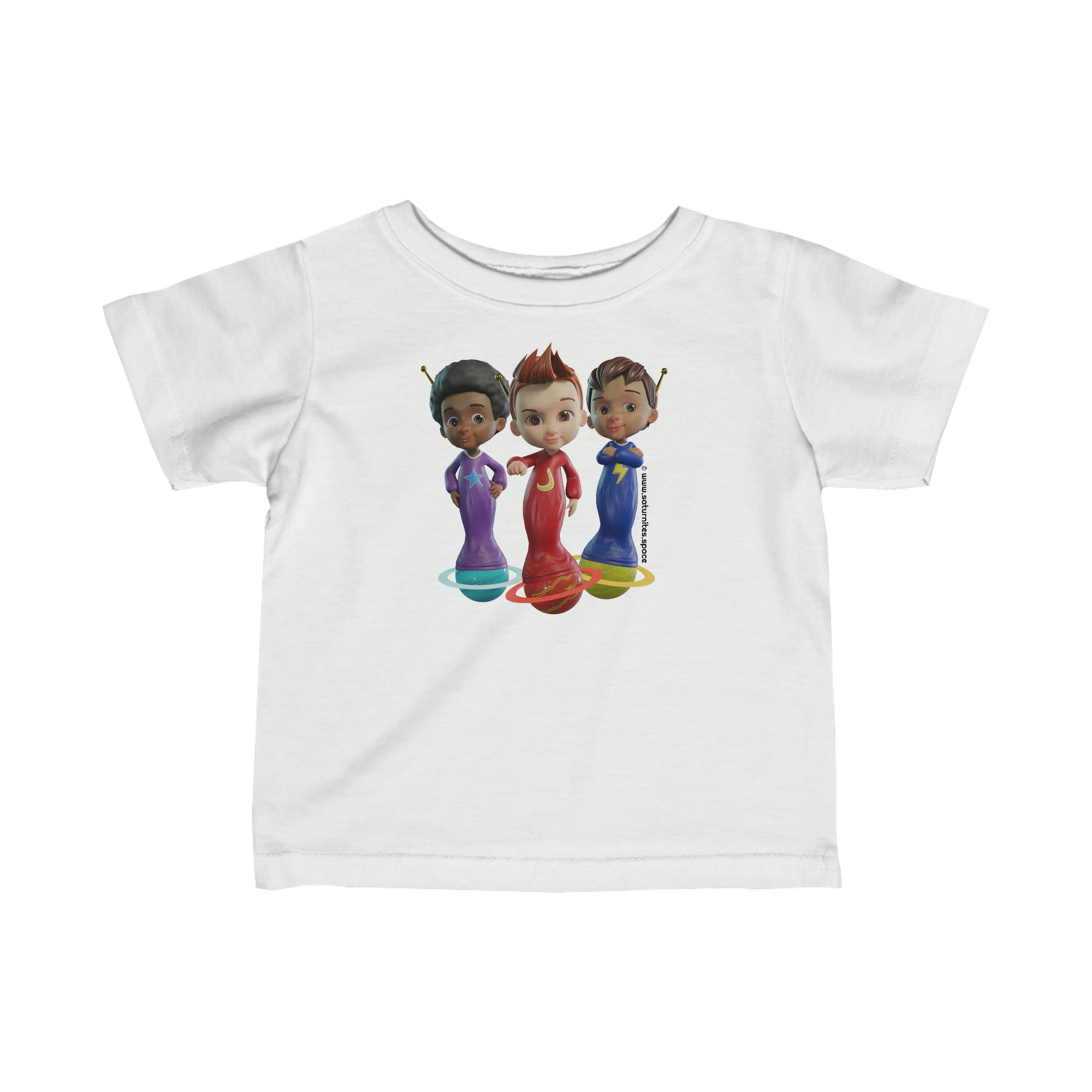 Saturnites Infant T-Shirt - Keeler, Ether, Chrysalis