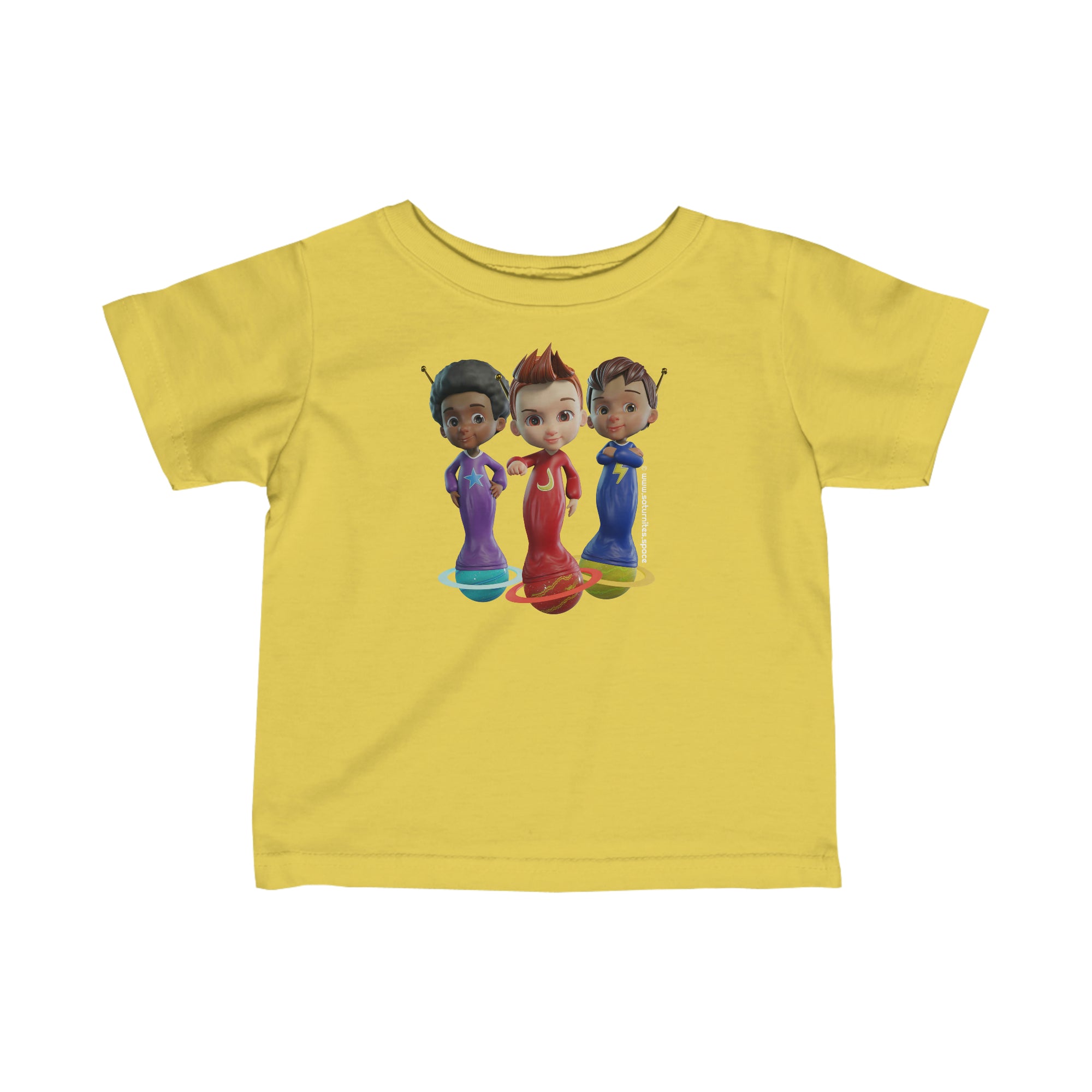 Saturnites Infant T-Shirt - Keeler, Ether, Chrysalis